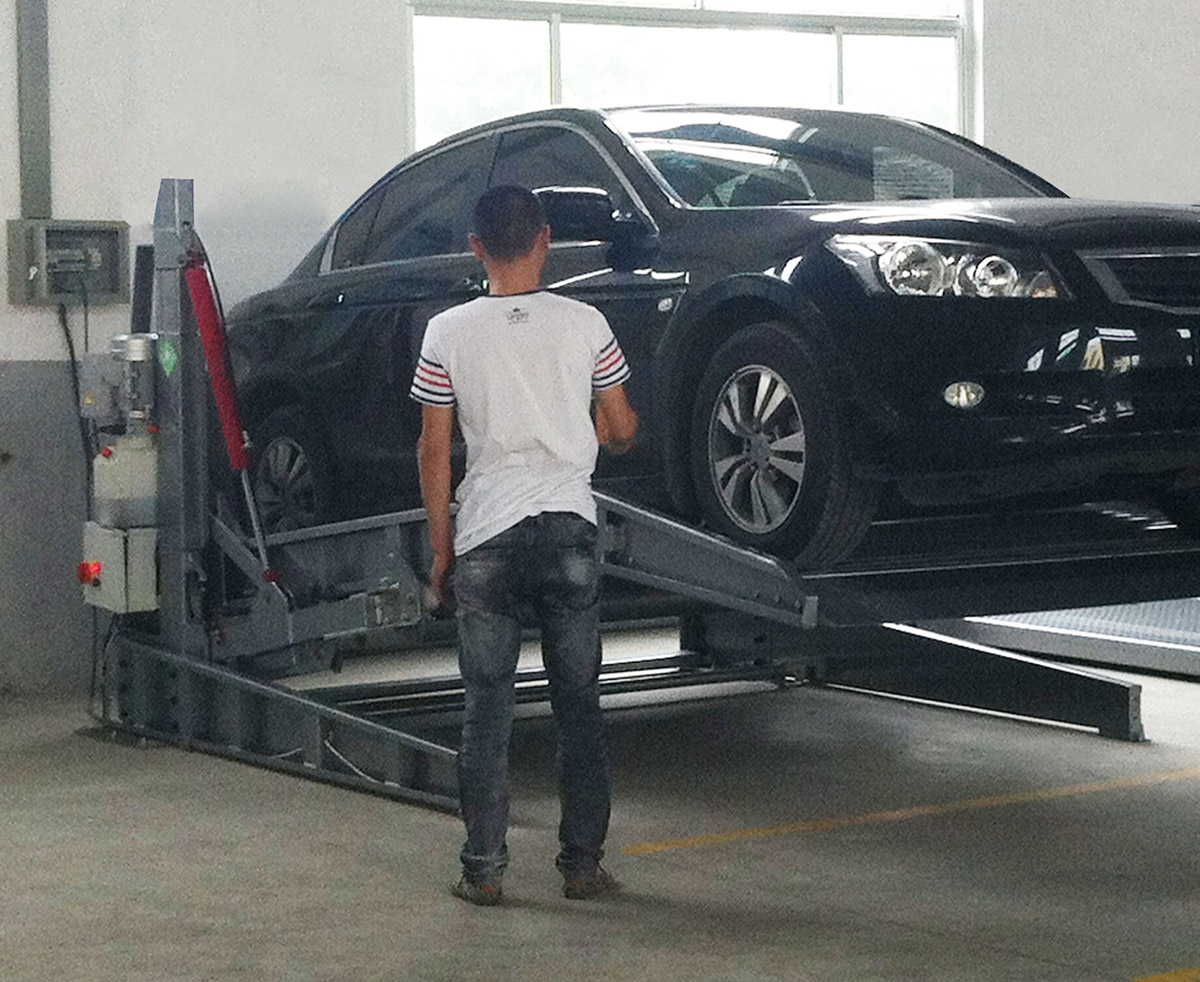 立體停車(chē)庫(kù)俯仰式簡(jiǎn)易升降立體車(chē)庫(kù)