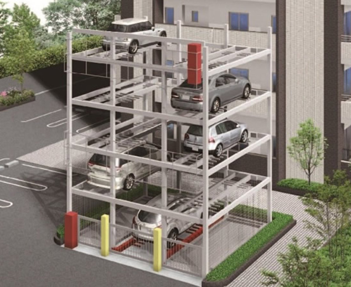 云南立体停车库梳齿交换升降横移自动停车
